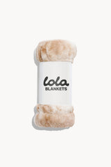 The Lola Pet Blanket | Caramel N' Cream